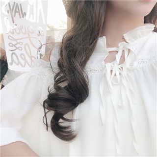 Áo váy bánh bèo ulzzang