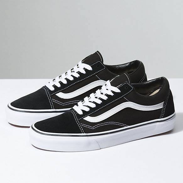 Giày Vans Old Skool Đen Trắng, giày thể thao nam nữ đầy đủ tem/tag/mác FULLBOX