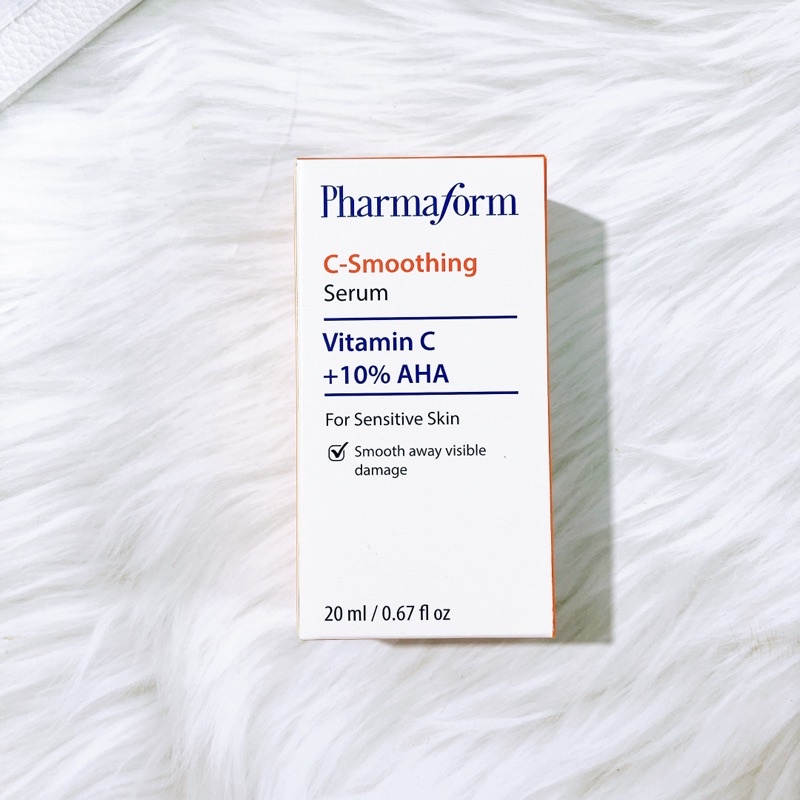 Tinh chất làm sáng và trẻ hóa da, chống lão hóa Pharmaform C-Smoothing Serum 20ml