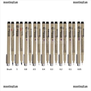 Bộ 9 Bút Vẽ Truyện Tranh Ngòi Mảnh Chuyên Dùng