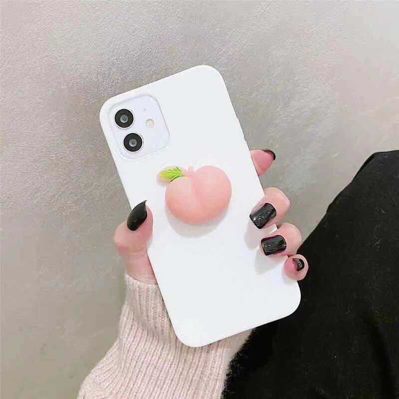 Ốp Điện Thoại Tpu Họa Tiết Quả Đào 3d Cho Samsung Galaxy A9 J8 J4 J6 Plus 2018 J2 J5 J7 Prime | BigBuy360 - bigbuy360.vn