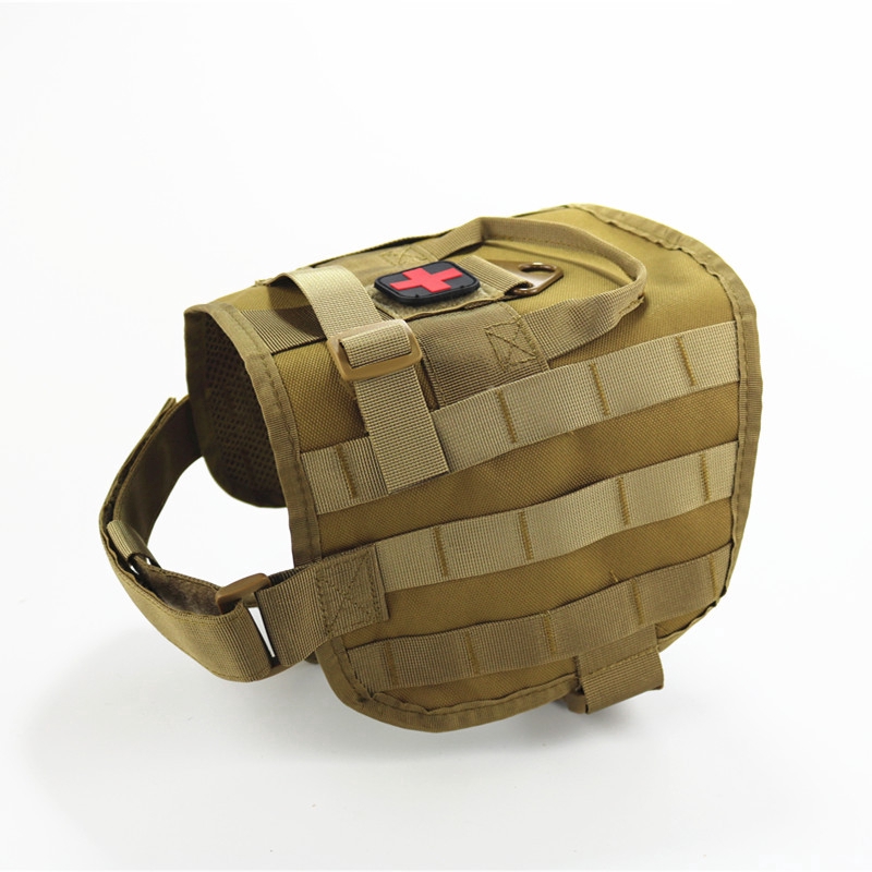 Áo Vest Chiến Thuật Bằng Nilon Thoáng Khí Cho Thú Cưng