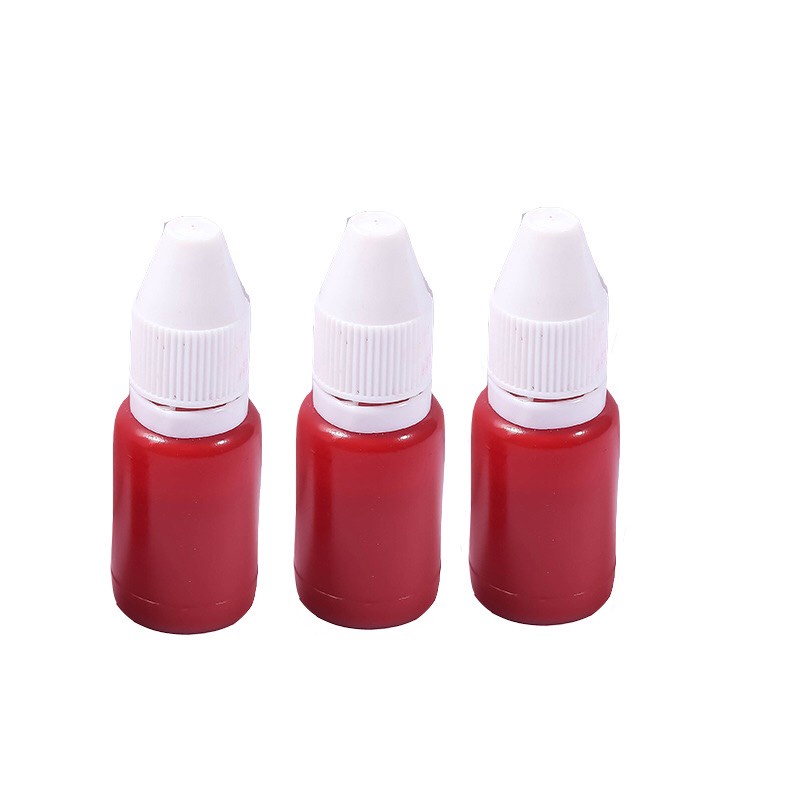 Lọ 10ml Mực Dấu Đỏ