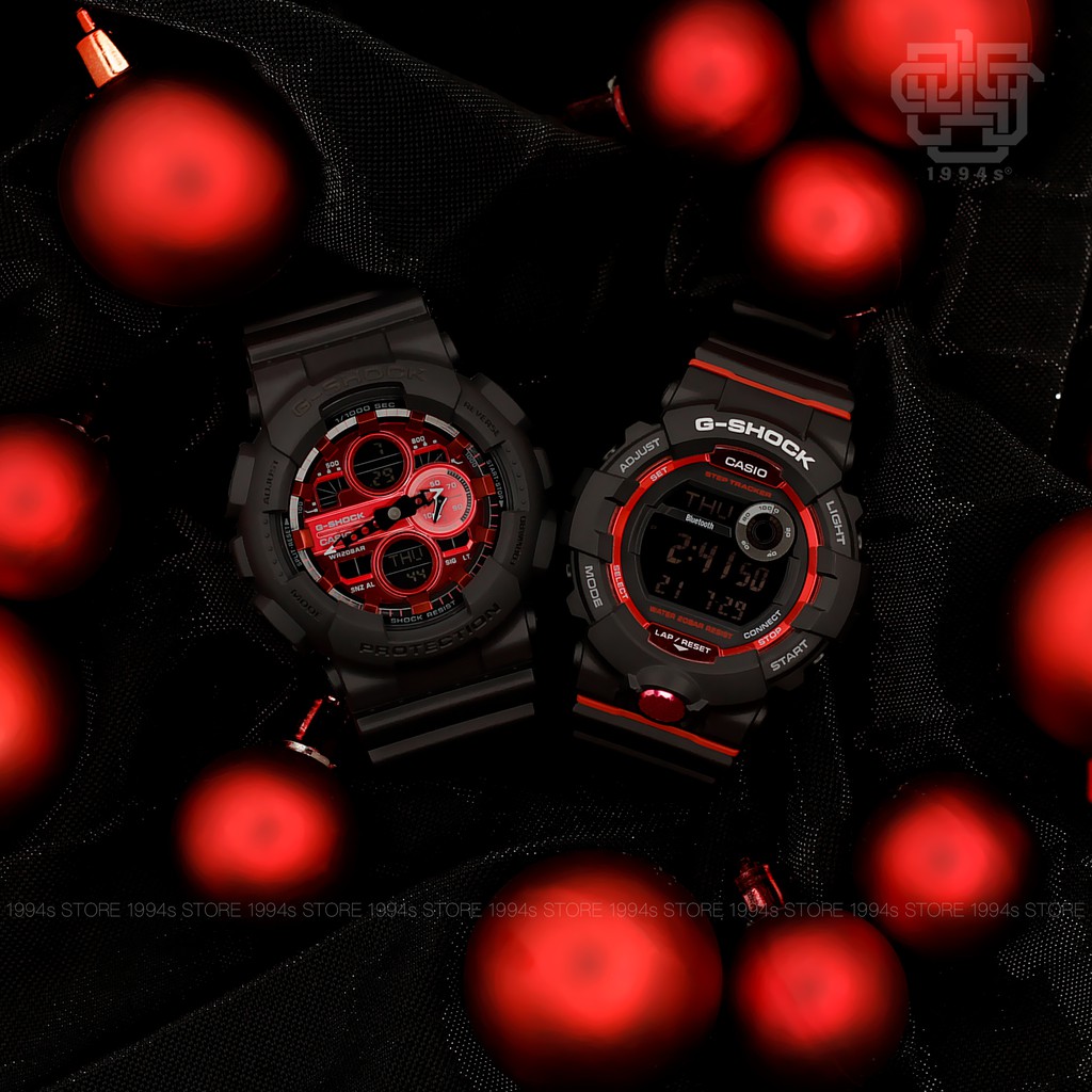 Đồng hồ nam Casio G-SHOCK GA-140 / GA-140AR chống va đập, hàng chính hãng