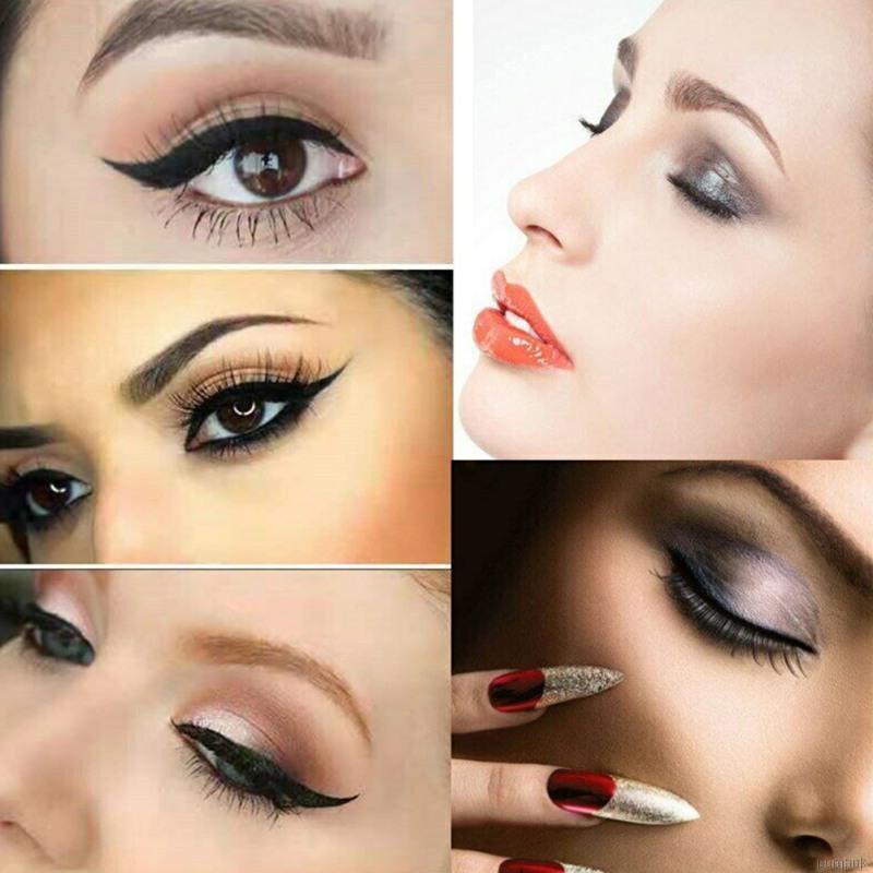 [Hàng mới về] Set 4 tờ khuôn kẻ mắt nhiều kiểu dáng đa dạng cho bạn thay đổi phong cách trang điểm