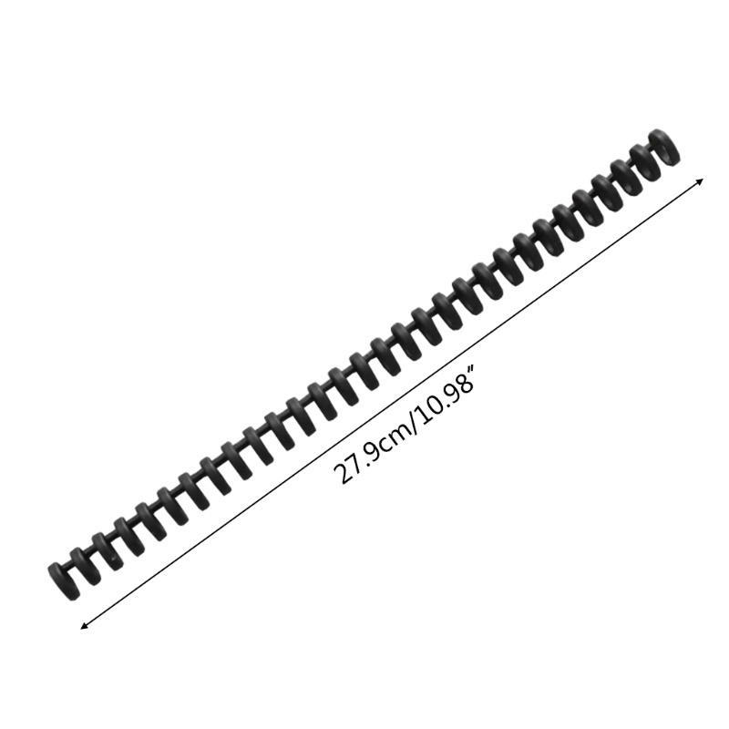 Bộ 10 Vòng Xoắn Lò Xo 30 Lỗ Bằng Nhựa Nhiều Màu Sắc