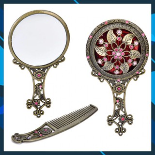 Bộ Gương Lược Họa Tiết Cổ Điển