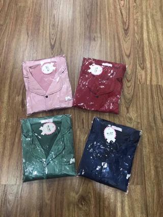 Bộ lụa satin mặc nhà