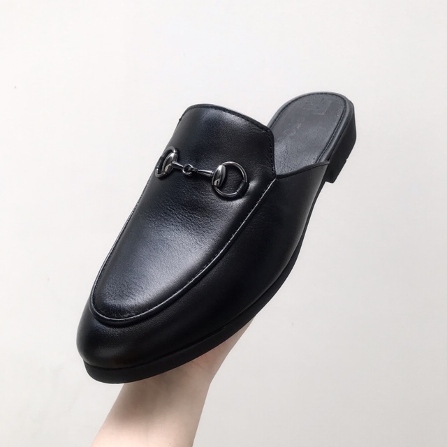 Giày sục da thật TEFOSS HT01 đen/nâu size 37-43 trẻ trung và sành điệu | BigBuy360 - bigbuy360.vn