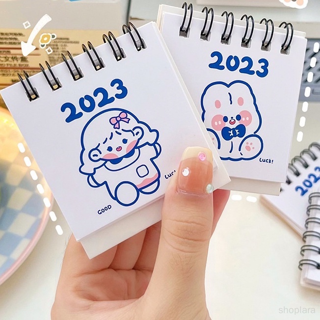 Lịch Nhắc Nhở Ngày Tháng Để Bàn Hình Gấu Dễ Thương
