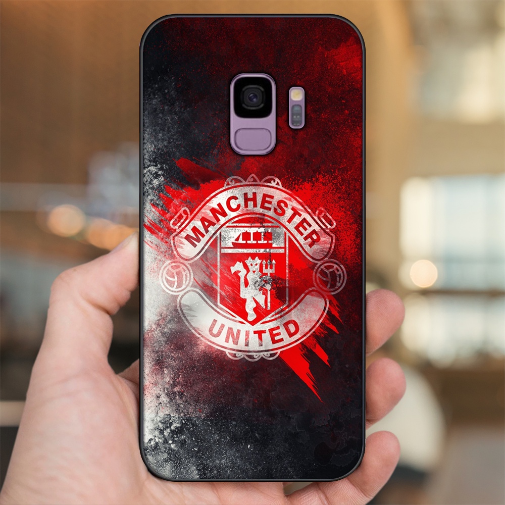 Ốp lưng Samsung S9 viền đen in hình MU Manchester United