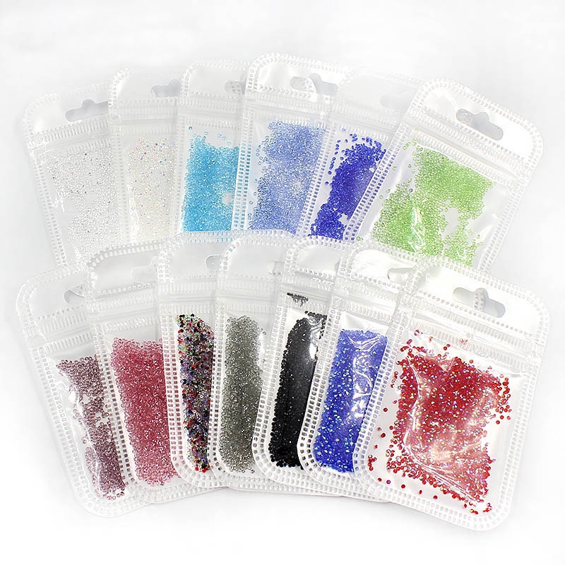 Đá Pha Lê 1.1mm Dùng Trang Trí Móng Tay 3D Cho Tiệc Cưới