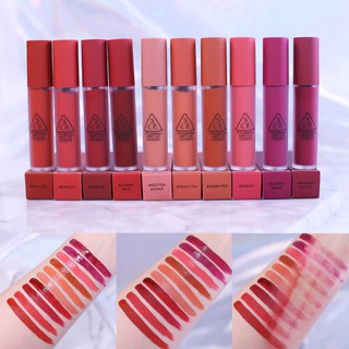 Son Kem 3CE Soft Lip Lacquer Đủ Màu