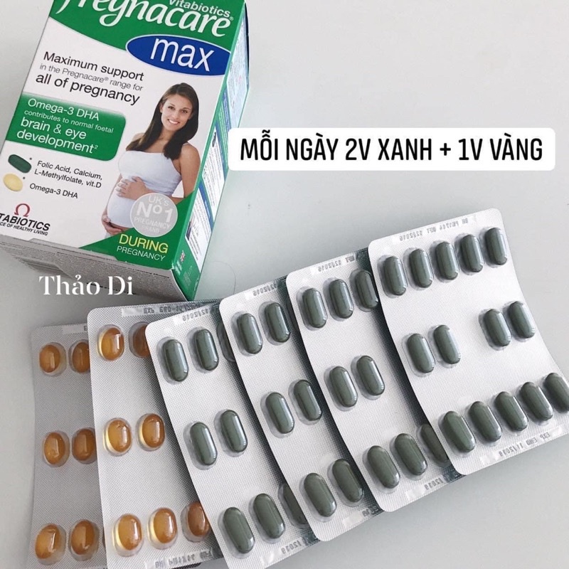 Vitamin Tổng Hợp Bầu Pregnacare Max - UK