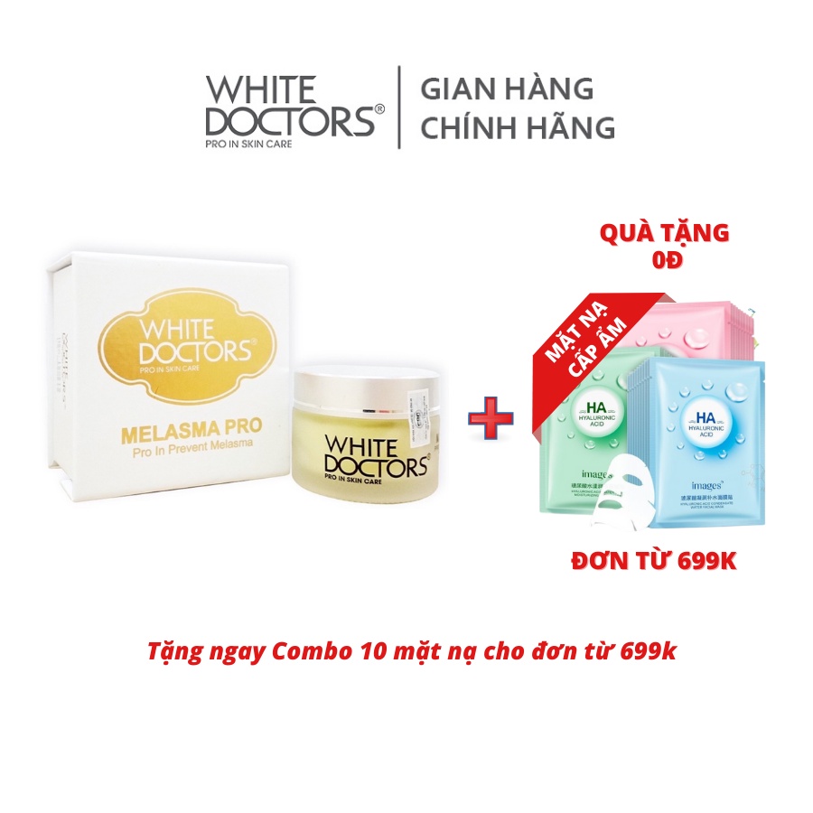 Kem làm mờ nám giảm thâm thể nặng White Doctors Melasma Pro 40g