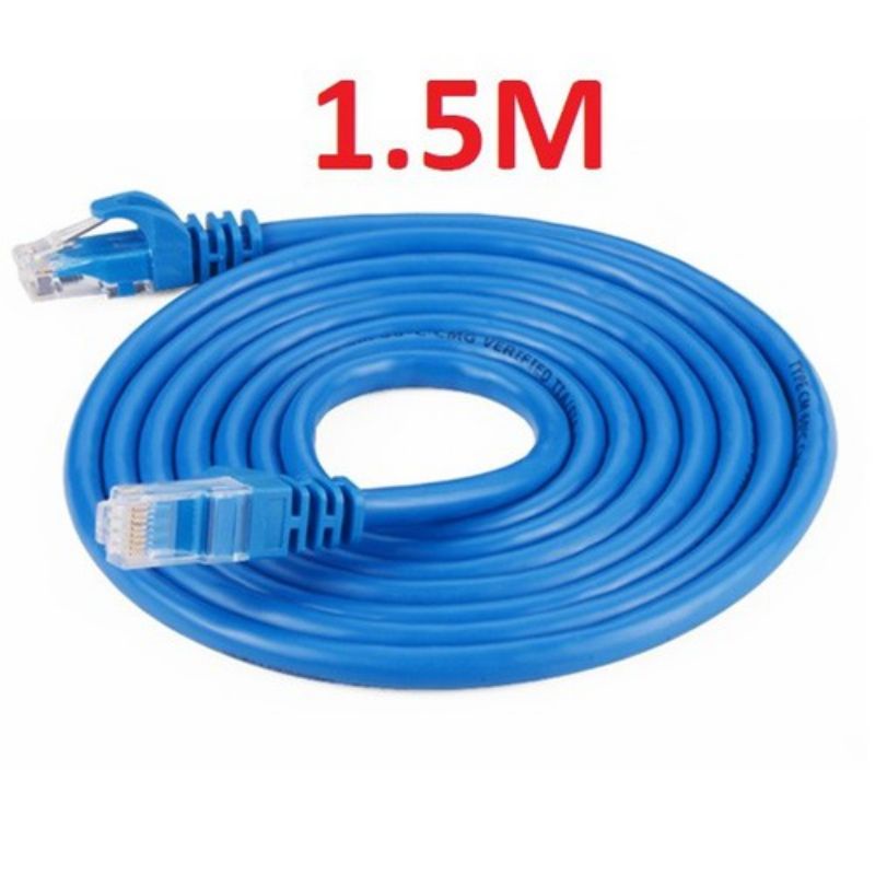 Dây mạng bấm sẵn 2 đầu dài 1,5 mét