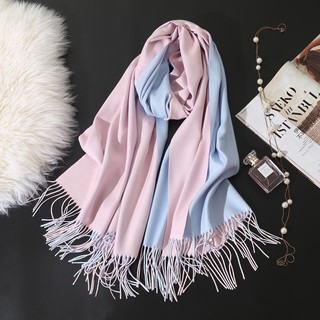 Combo 10 khăn choàng cổ 2 mặt cashmere