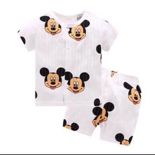 Sỉ - Bộ cotton giấy cho bé lẻ size