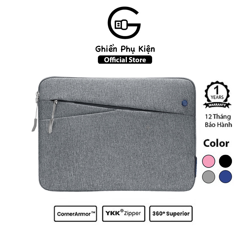 Túi Chống Sốc Tomtoc USA Macbook Air/Retina 13/14inch - Hàng Chính Hãng