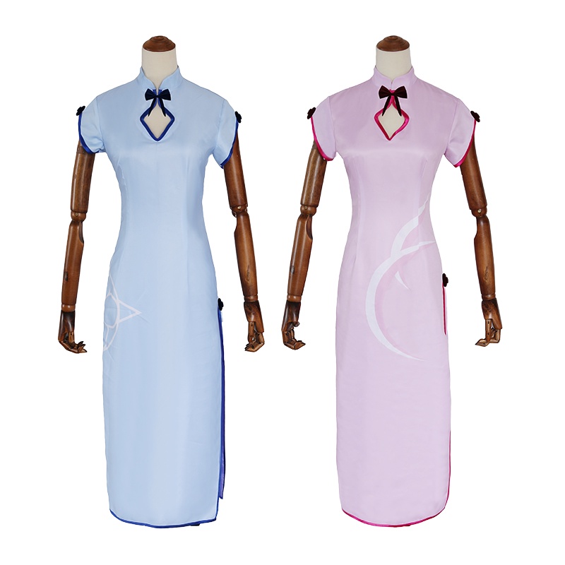 Đầm Sườn Xám Cosplay Nhân Vật Rem Ram Trong Re:Zero | BigBuy360 - bigbuy360.vn