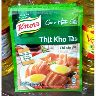 4 gói Gia vị hoàn chỉnh thịt kho tàu Knorr