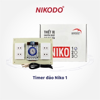 Công tắc hẹn giờ điện tử, timer đảo Niko1 Nikodo/Thiết bị hẹn giờ nhà yến, hệ thống thiết bị điện