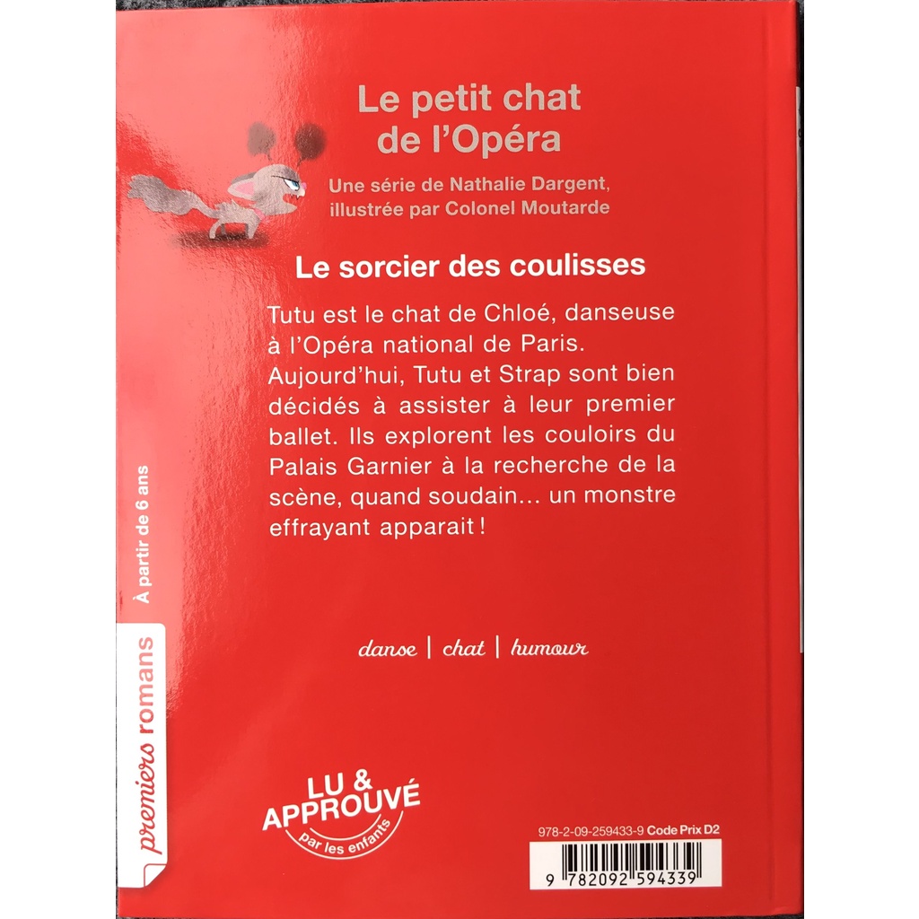 Truyện đọc tiếng Pháp thiếu nhi - Le petit chat de l'Opera