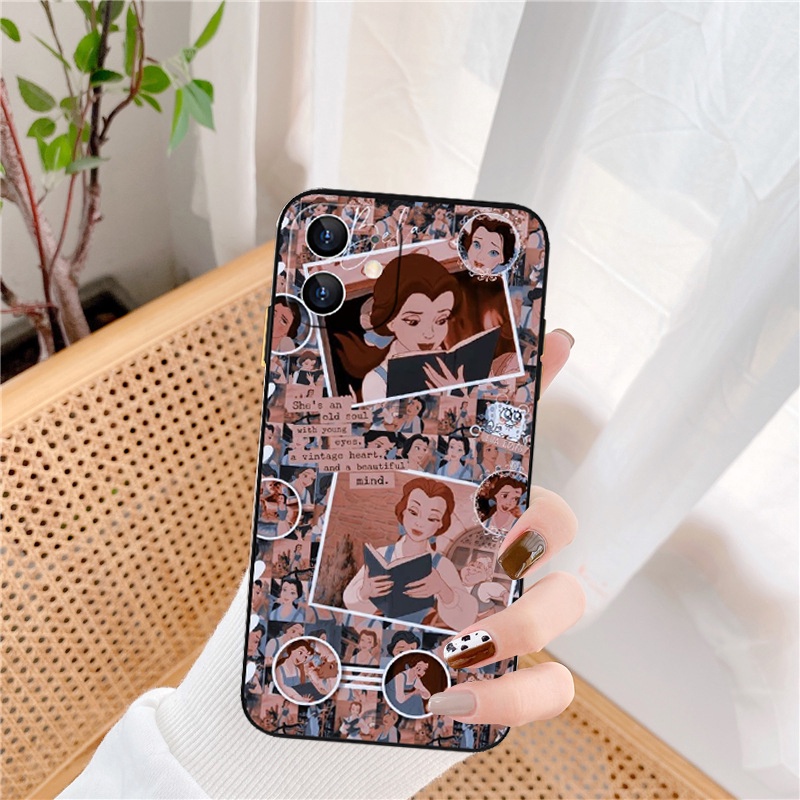 Ốp Điện Thoại Dẻo Họa Tiết Hoạt Hình Công Chúa Disney Cho IPhone 13 12 11Promax Mini 5 5S 6 6s 7 8 SE 2020 Plus X XS XR XSmax