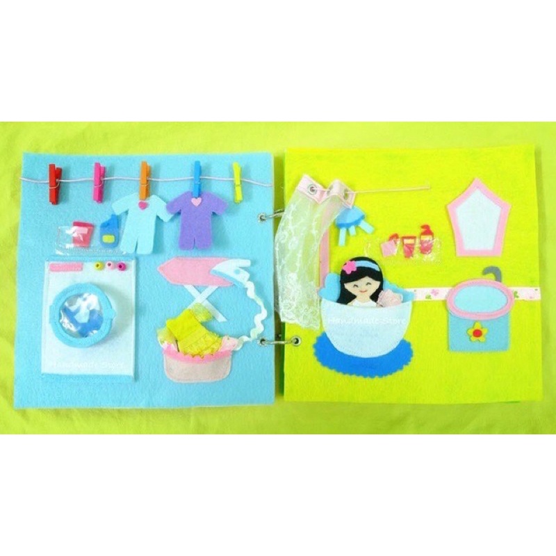 Vải dạ làm handmade bền đẹp.