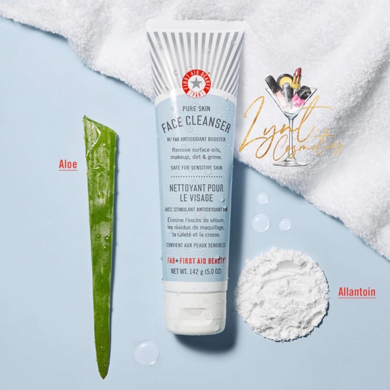 [30ml] Sữa rửa mặt First Aid Beauty Pure Skin Face Cleanser 💞