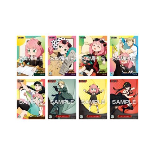 ★Hàng Có Sẵn★ Bộ Sưu Tập Thẻ Bài Trong Suốt Phiên Bản Giới Hạn SPY x FAMILY Phiên Bản Giới Hạn  ENSKY