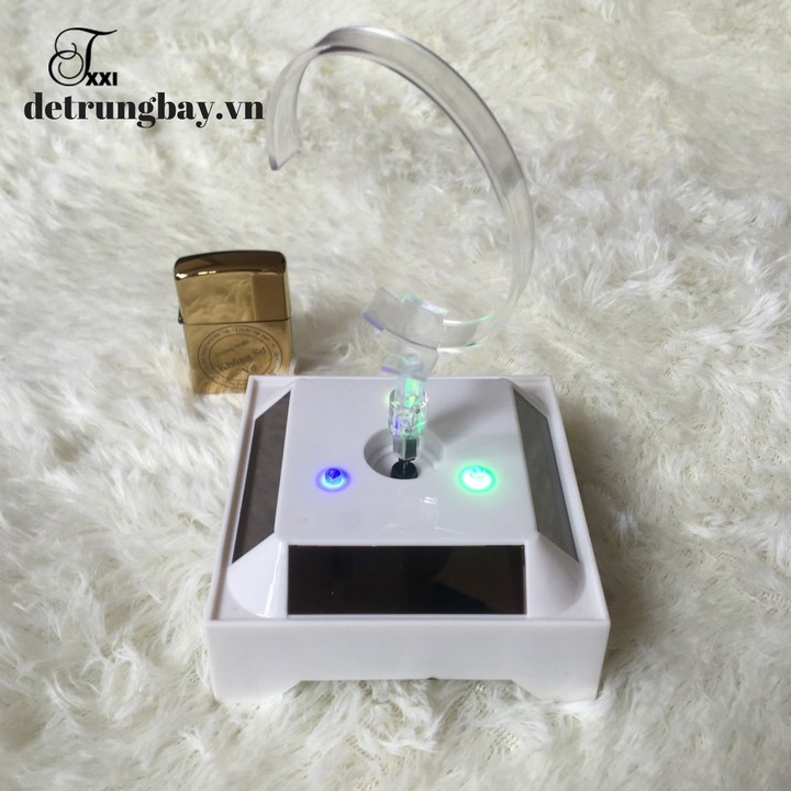 đế xoay trưng bày đồng hồ có led