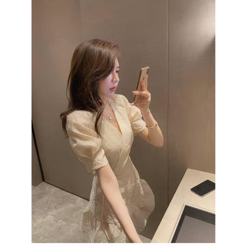 ĐẦM XÔ HOA NỔI ĐẮP CHÉO CHÂN BÈO | BigBuy360 - bigbuy360.vn