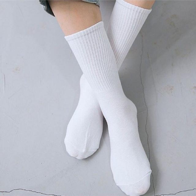 Tất nam nữ cổ cao dệt kim H&M thể thao thời trang cao cấp
