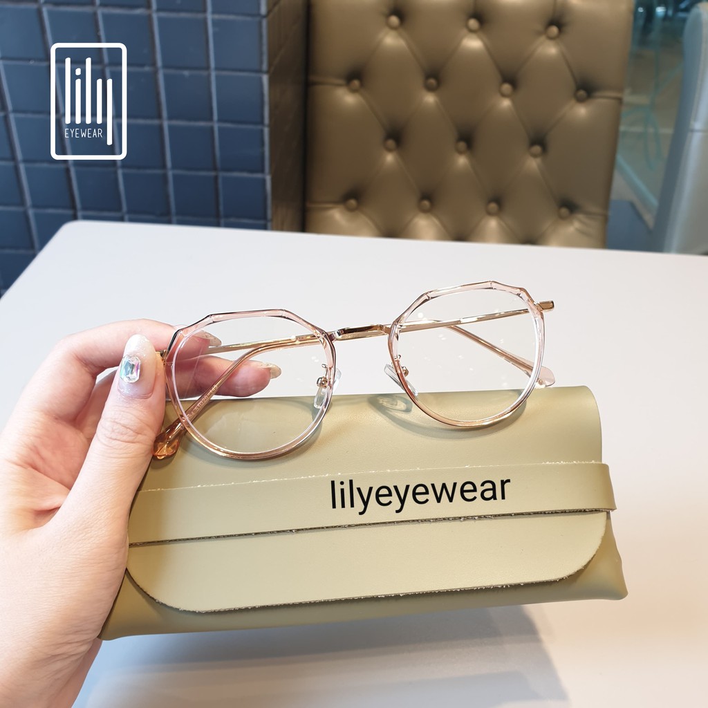 Gọng Kính Cận Tròn Kim Loại L8854 - Gọng Kính Mắt Thời Trang Lilyeyewear | BigBuy360 - bigbuy360.vn