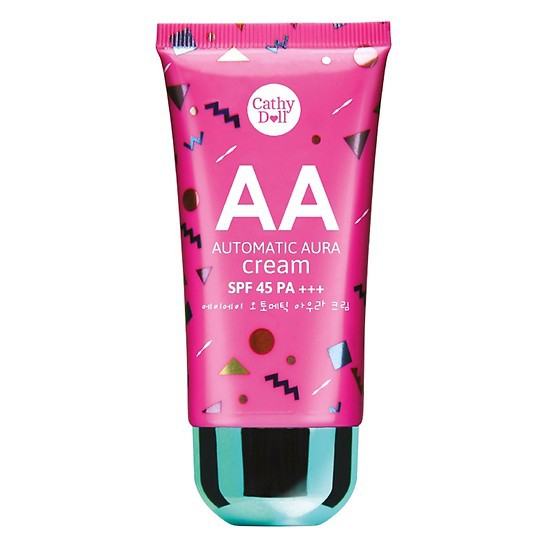 KEM NỀN CATHY DOLL AA AUTOMATIC AURA CREAM SPF45 PA 50G CHÍNH HÃNG - 3399