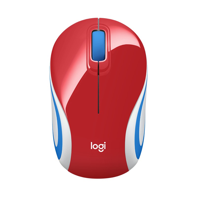 Chuột máy tính không dây Logitech M187 (ĐEN)