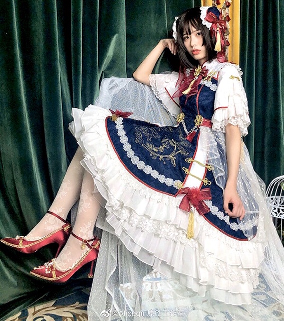 Đầm LOLITA Trung Hoa style Alice chính hãng