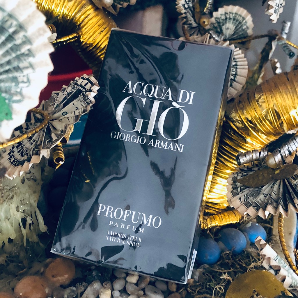 Nước Hoa Nam Giorgio Armani Acqua di Gio Profumo Parfum - Giò Đen 75ml