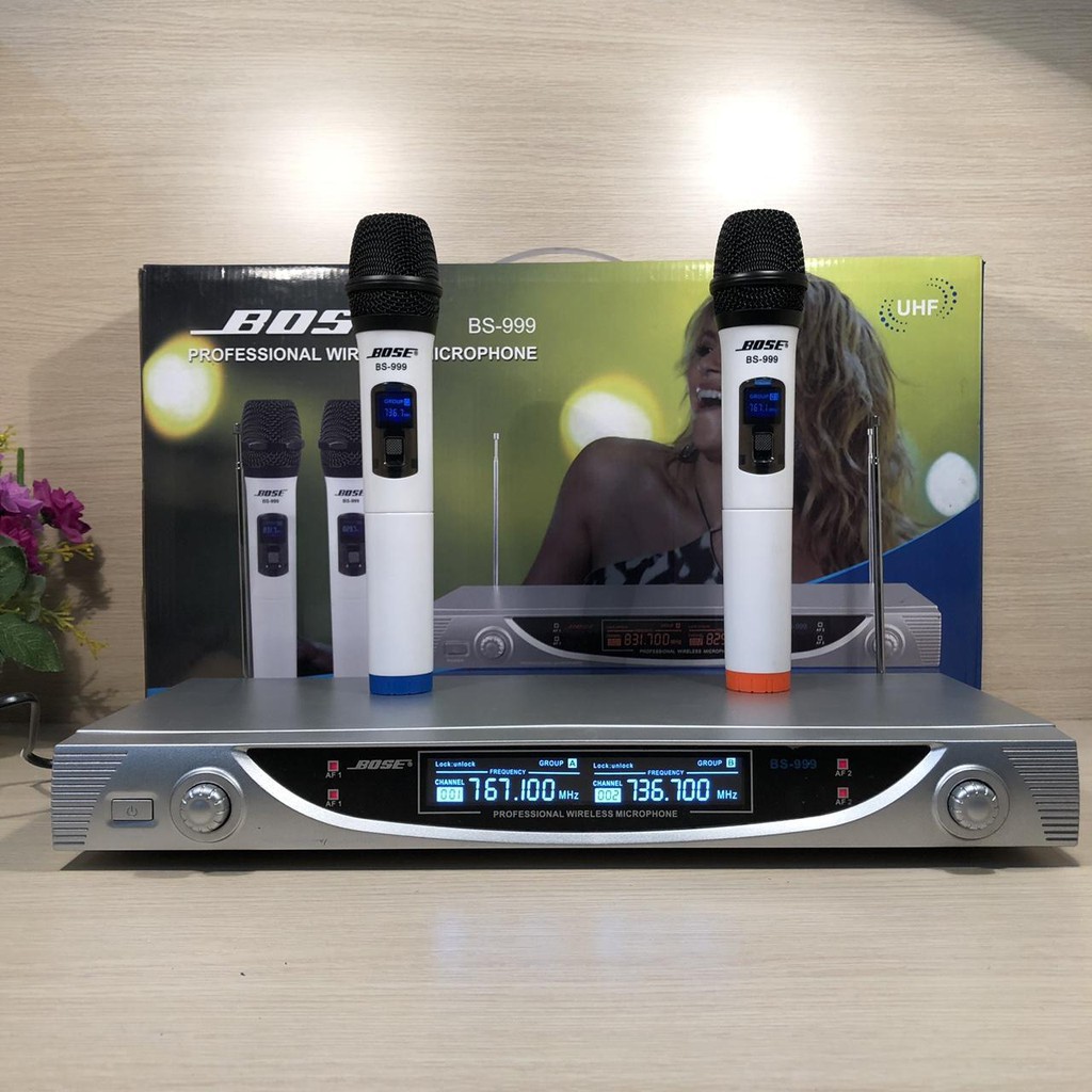 MICRO KHÔNG DÂY BS 999 cao cấp