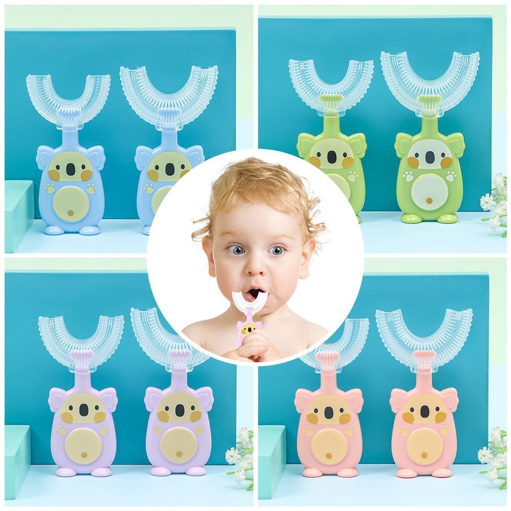 NIUYOU Bàn Chải Đánh Răng Bằng Silicon Mềm Chăm Sóc Răng Miệng Cho