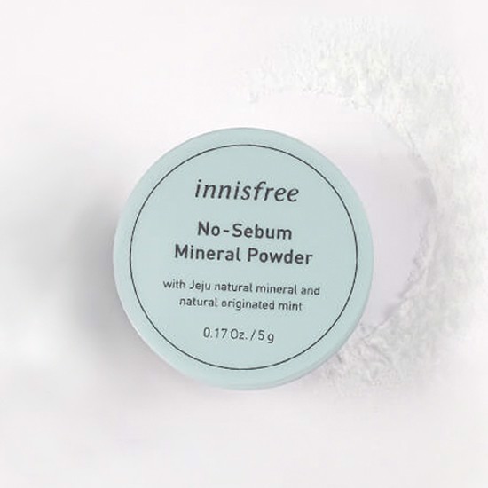 Phấn bột kiềm dầu Innisfree Innisfree No sebum mineral powder 5g