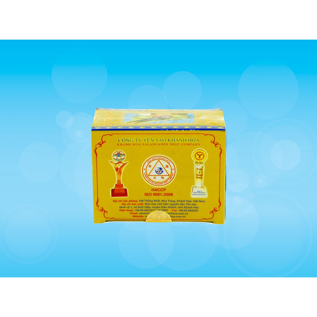 Yến sào đảo thiên nhiên Khánh Hòa tinh chế hộp 3g - 011