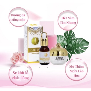 Kem sâm caoly và serum caoly