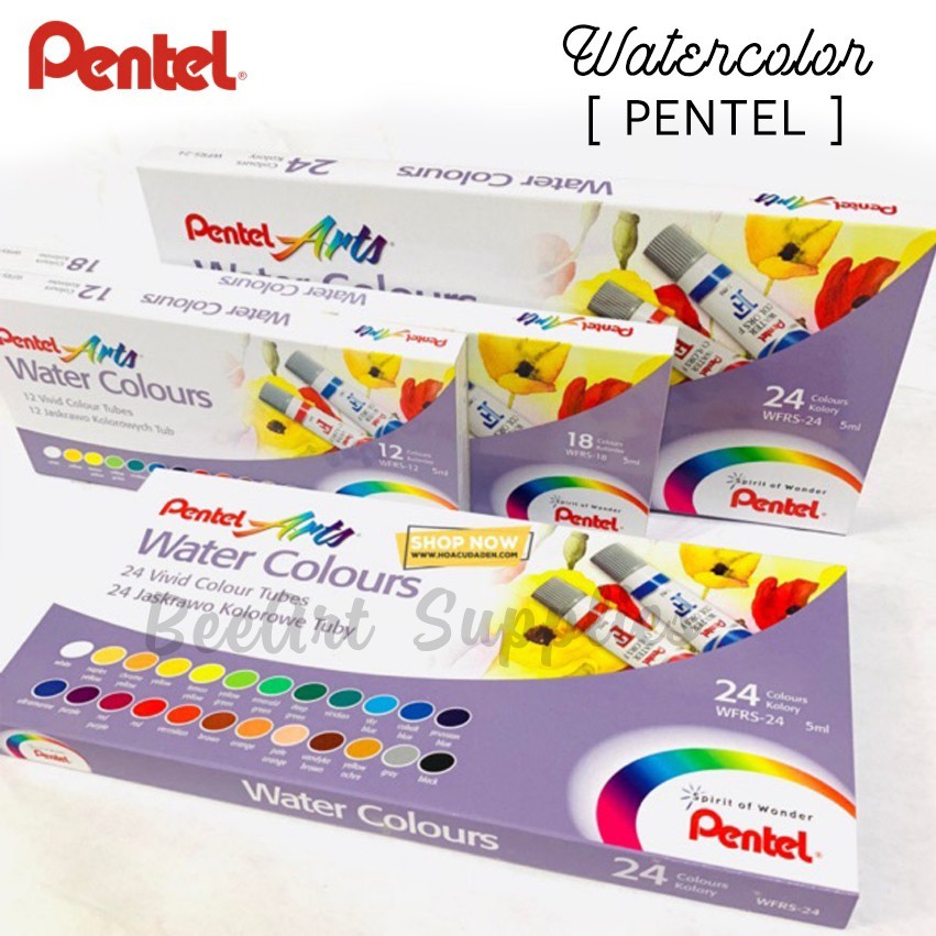 Màu nước Pentel