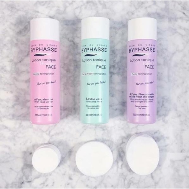 Toner byphasee