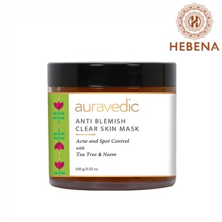 Mặt nạ neem giảm mụn - Auravedic Anti Blemish Clear Skin Mask - hebenastore