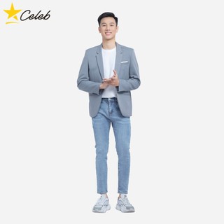 Áo Blazer Nam Màu Xám CELEB 0VD09