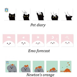 Bộ 50 giấy ghi chú/giấy note POCKET EMOTION