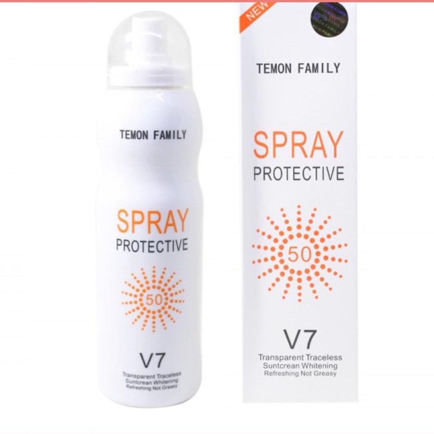 Lọ xịt chống nắng V7 Sun Screen